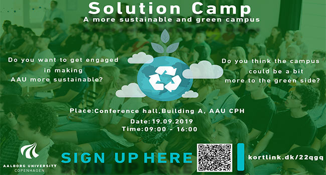 SOLUTION CAMP AT AAU CPH - A MORE SUSTAINABLE AND GREEN CAMPUS